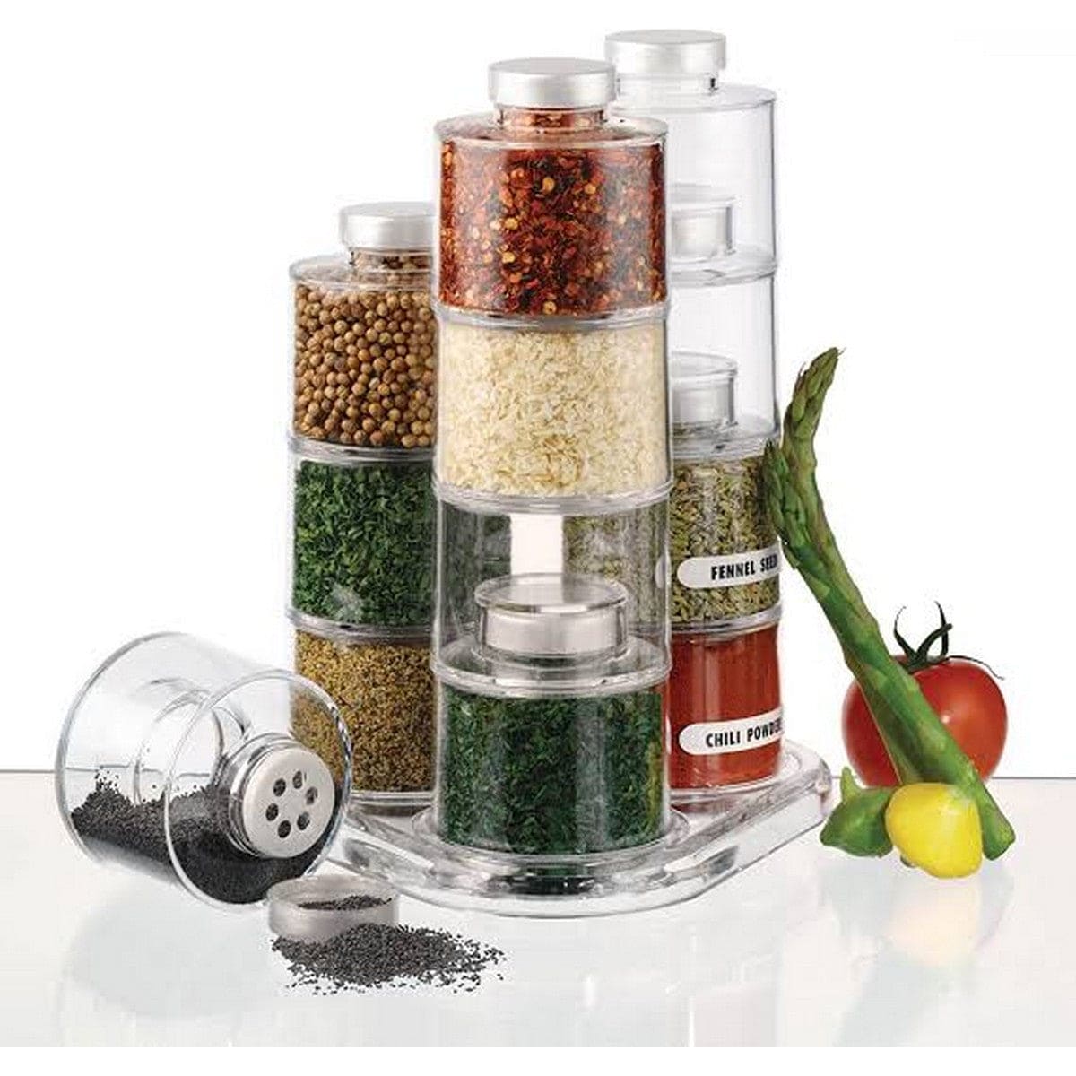 12 Pcs Spice Tower 12 Pcs Spice Tower
